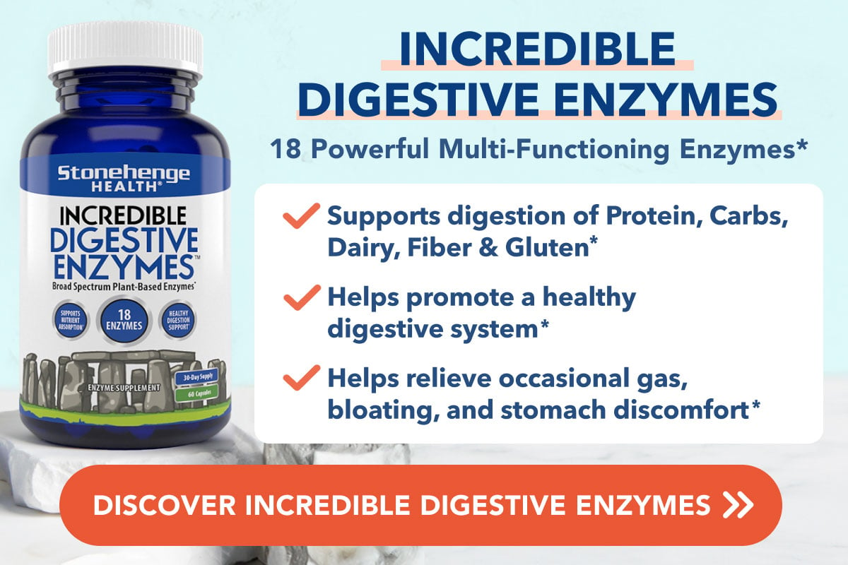 Stonehenge Health Incredible Digestive Enzymes