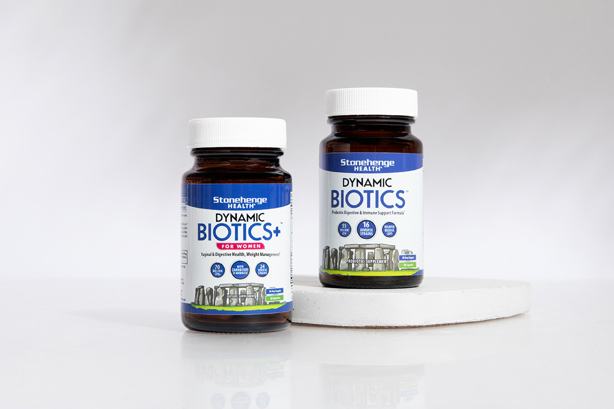 Stonehenge Health Dynamic Biotics and Dynamic Biotics+ for Women