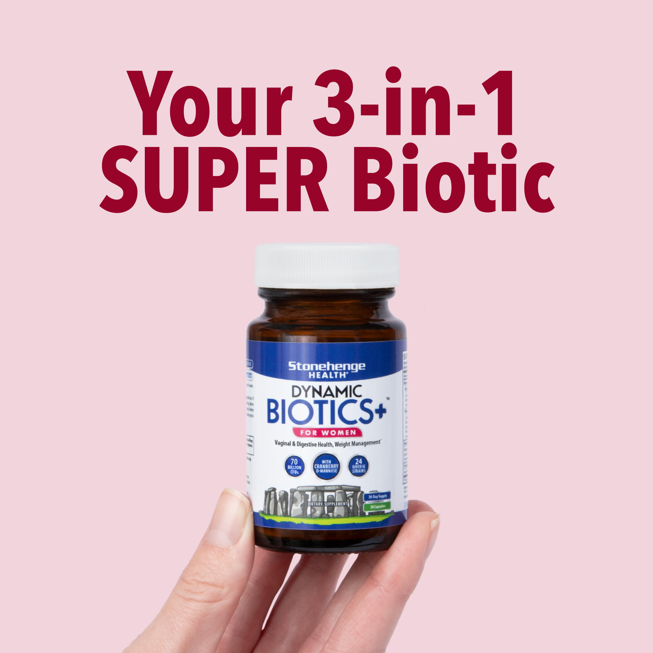 Your 3-in-1 super biotic
