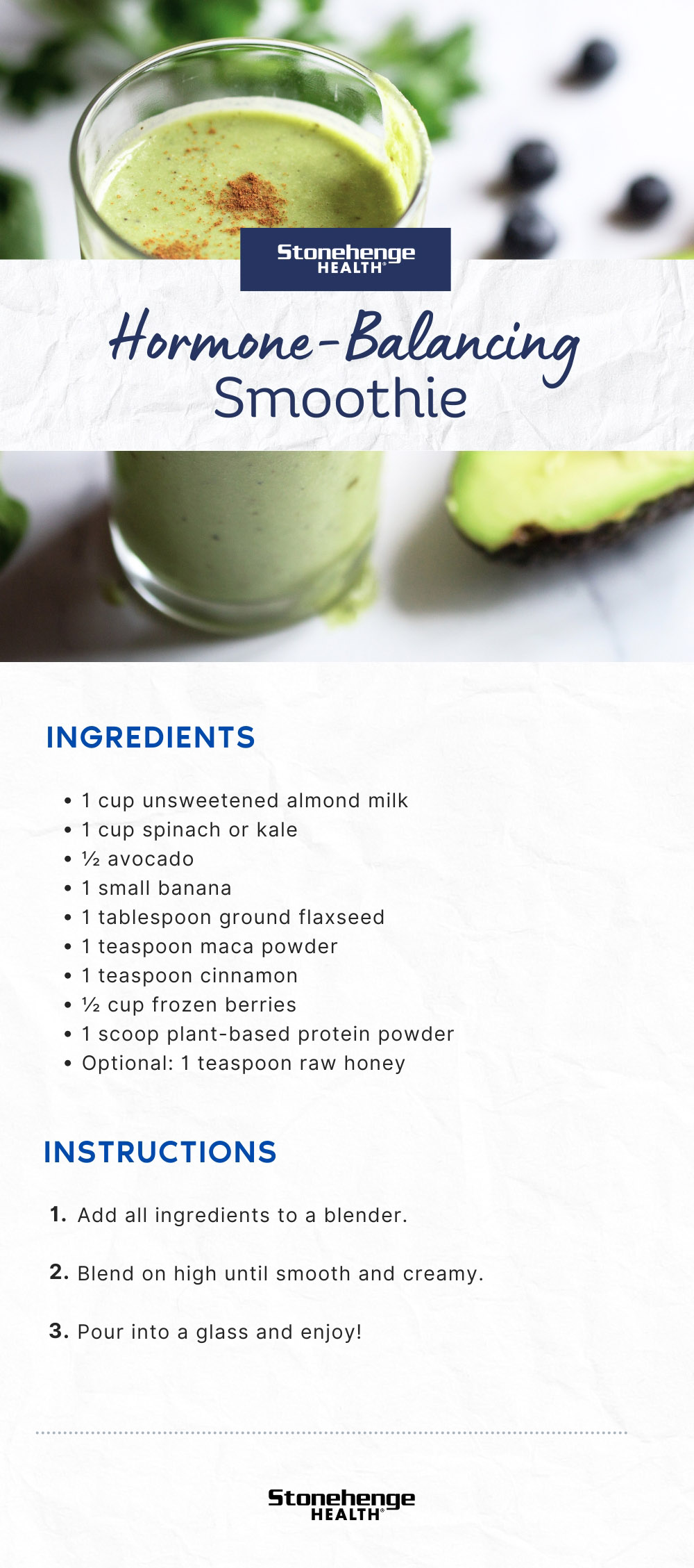 Hormone-Balancing Smoothie Recipe 