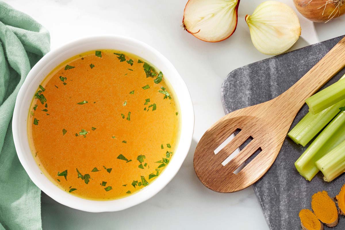 Turmeric Infused Broth