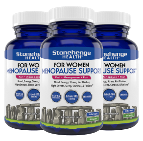 3 Bottles of For Women Menopause Support